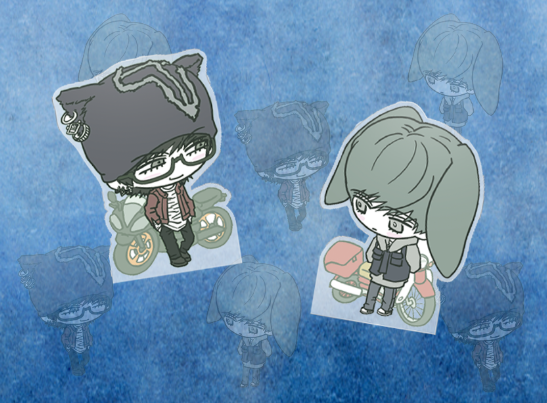 Happy Twogether SD Acrylic Block Set