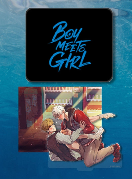 Boy Meets Girl Acrylic Set