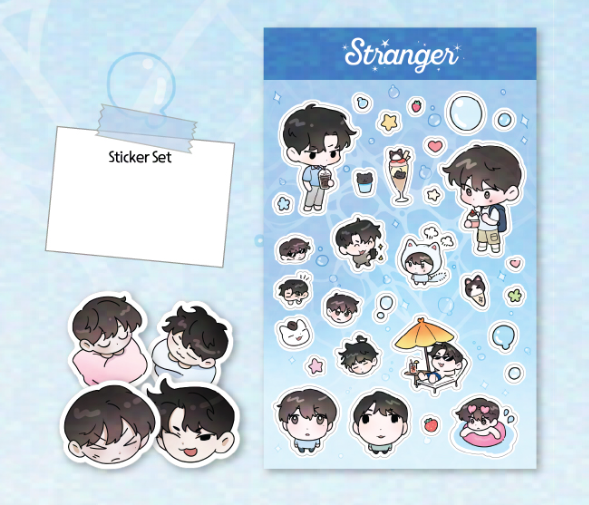 Stranger Sticker Set