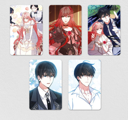 Solitary Lady Photo Card Set