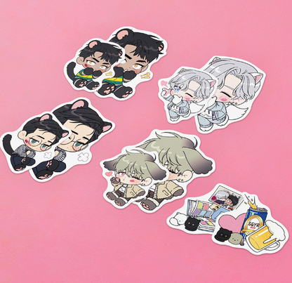Stranger Than Friends Removable Stickers