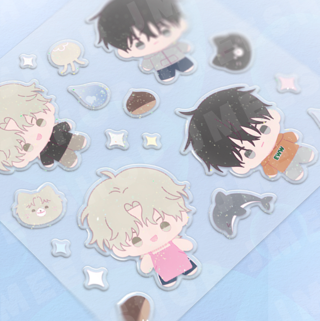 [Regular/ Pre-order] Low Tide In Twilight BBOSIRAEGI Epoxy Sticker