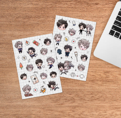 My Brother's Lover Sticker Set