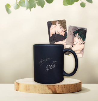 Prostate Fall Report Color-Changing Autograph Mug Set
