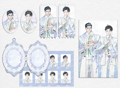 [Pre-order] Mercury Studio x Hyperventilation Pure White Series Full Set (Including All-in Special Photocard)