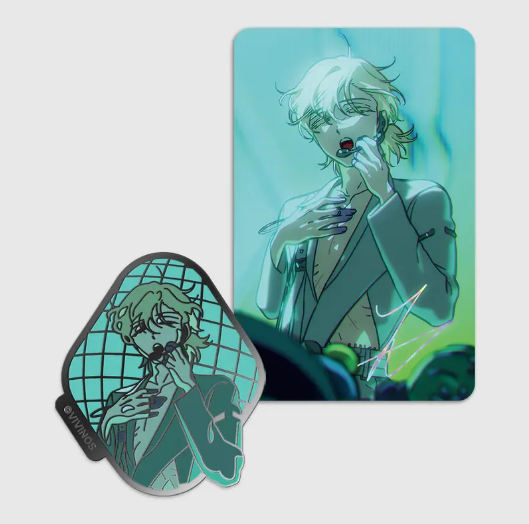 [Pre-order] ALIEN STAGE Metal Badge & Photocard Set (Luka.ver)