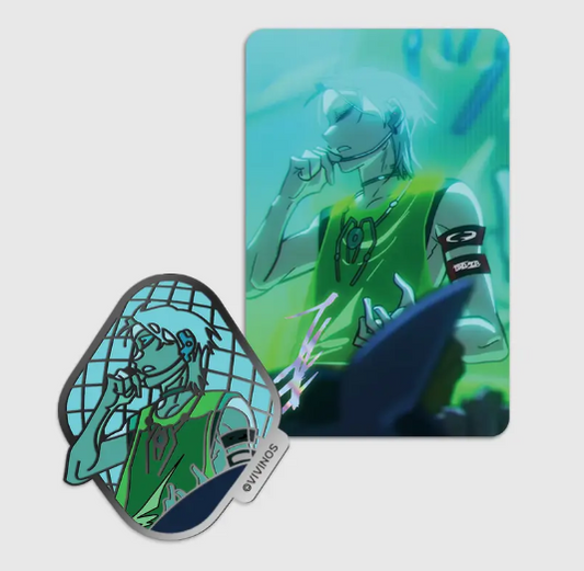 [Pre-order] ALIEN STAGE Metal Badge & Photocard Set (TILL.ver)