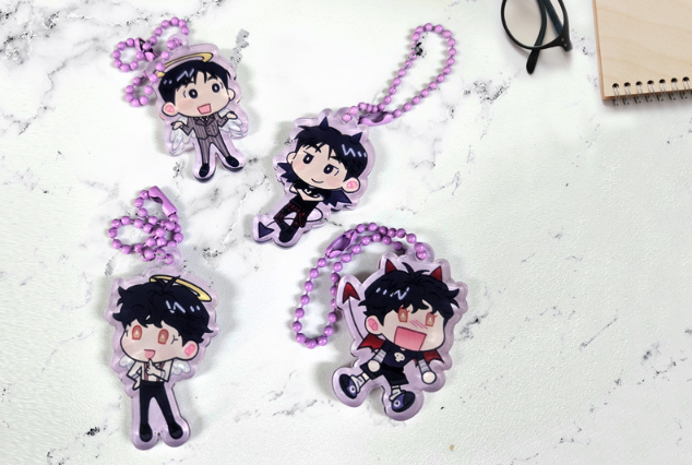 [Daewon Exhibition] Tapping My Ex's New Lover : Colored acrylic keyring