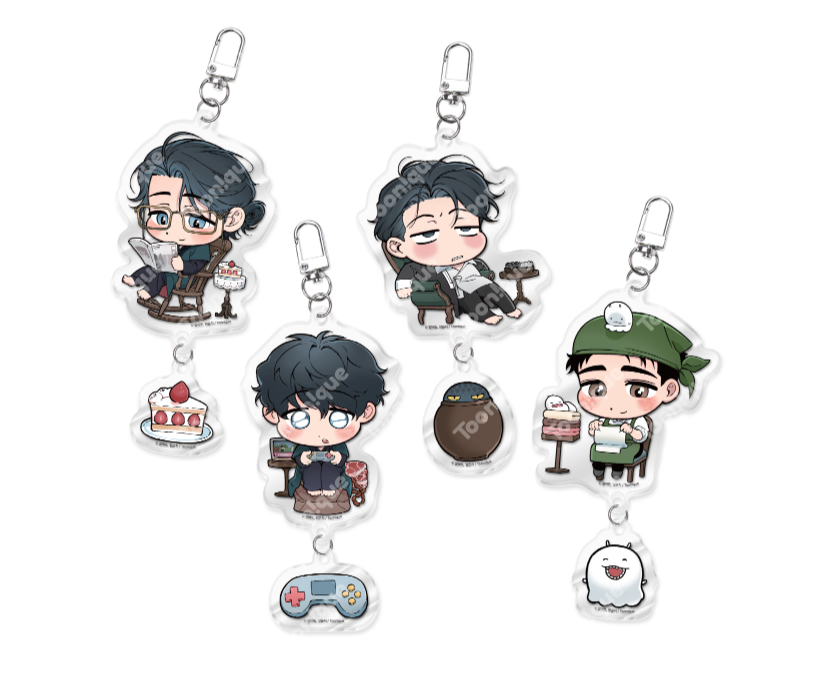 [Pre-order] Swallow You Whole Acrylic Keychain