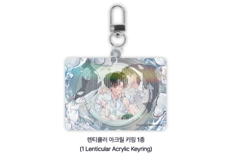 Saturday's Master Acrylic Lenticular Keychain Set