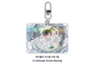 Saturday's Master Acrylic Lenticular Keychain Set