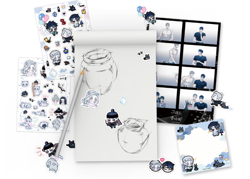 [Pre-order] Do You Still Like Me? - Half Cutting Sticker SET