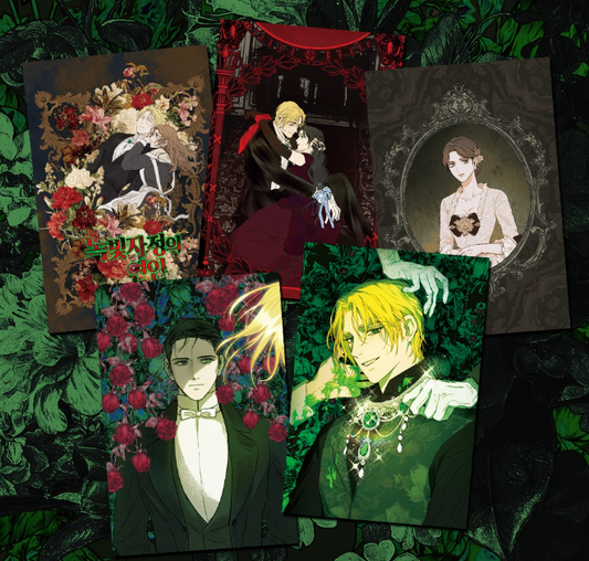 Emerald Midnight's Lover Postcard Set