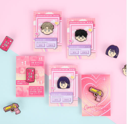 Operation True Love Metal Badge (5 types)