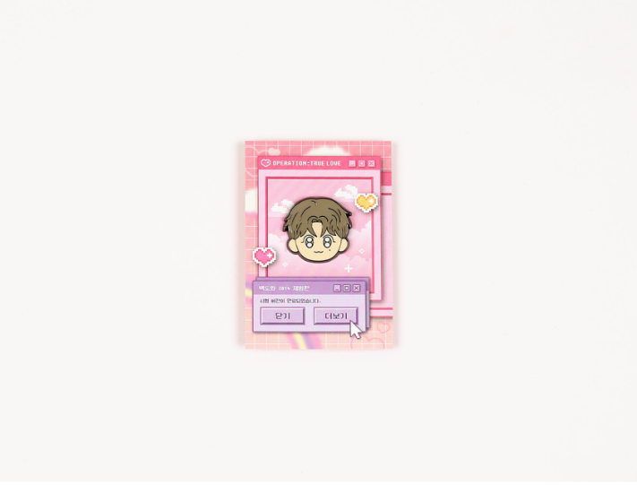 Operation True Love Metal Badge (5 types)