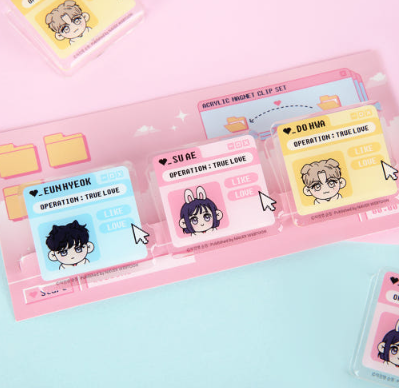 Operation True Love Acrylic Clip Set
