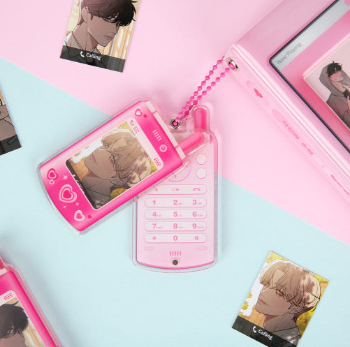 Operation True Love Jelly Pop Photo Keyring Holder