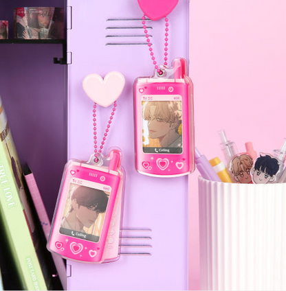 Operation True Love Jelly Pop Photo Keyring Holder