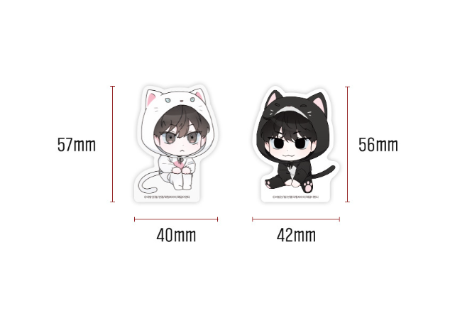 Stranger Mini Acrylic Block Set