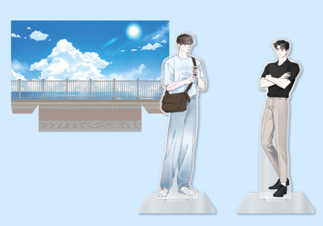 Stranger Acrylic Stand & Background Set