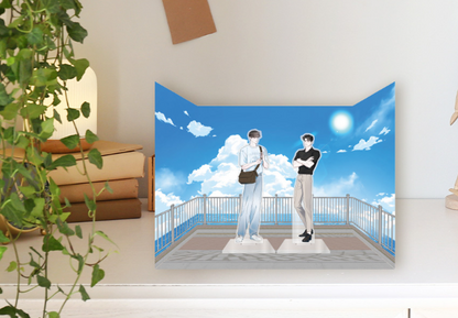 Stranger Acrylic Stand & Background Set