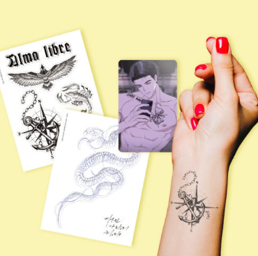 Pieces of Us Tattoo Sticker Set