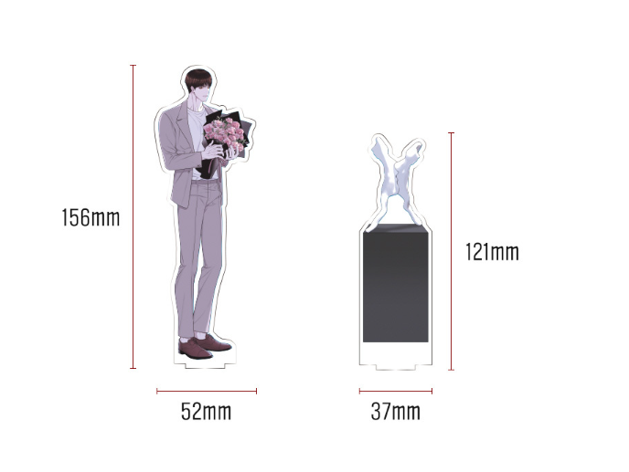 Pieces of Us Acrylic Stand