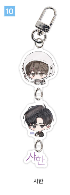 [Pre-order] New [20th Anniversary] Profile SD Acrylic Keychain