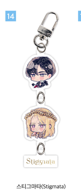 [Pre-order] New [20th Anniversary] Profile SD Acrylic Keychain