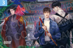 [Pre-order] [20th Anniversary] Illustration Suede Poster + L Holder 01