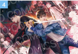 [Pre-order] [20th Anniversary] Illustration Suede Poster + L Holder 01