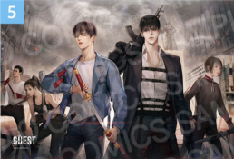 [Pre-order] [20th Anniversary] Illustration Suede Poster + L Holder 01