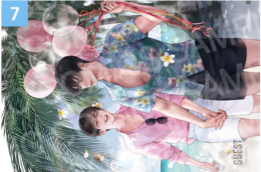 [Pre-order] [20th Anniversary] Illustration Suede Poster + L Holder 01