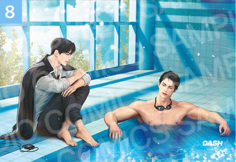 [Pre-order] [20th Anniversary] Illustration Suede Poster + L Holder 01