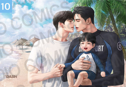 [Pre-order] [20th Anniversary] Illustration Suede Poster + L Holder 01