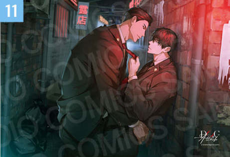 [Pre-order] [20th Anniversary] Illustration Suede Poster + L Holder 01