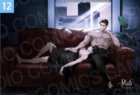 [Pre-order] [20th Anniversary] Illustration Suede Poster + L Holder 01