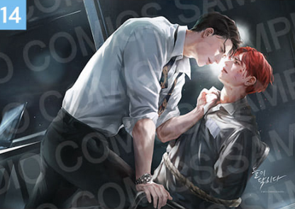 [Pre-order] [20th Anniversary] Illustration Suede Poster + L Holder 01