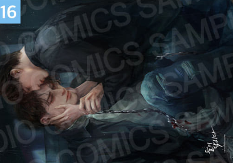 [Pre-order] [20th Anniversary] Illustration Suede Poster + L Holder 01