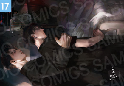 [Pre-order] [20th Anniversary] Illustration Suede Poster + L Holder 01