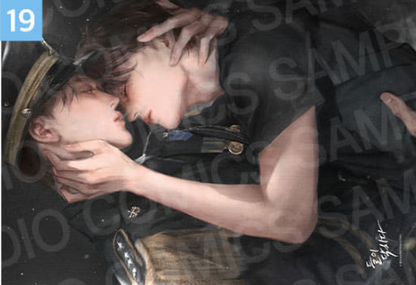 [Pre-order] [20th Anniversary] Illustration Suede Poster + L Holder 01