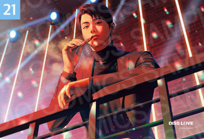 [Pre-order] [20th Anniversary] Illustration Suede Poster + L Holder 01