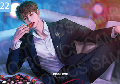 [Pre-order] [20th Anniversary] Illustration Suede Poster + L Holder 01