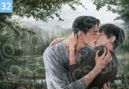 [Pre-order] [20th Anniversary] Illustration Suede Poster + L Holder 01