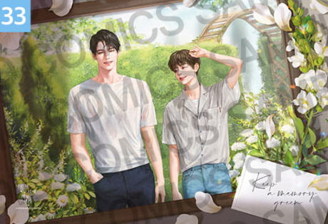 [Pre-order] [20th Anniversary] Illustration Suede Poster + L Holder 01