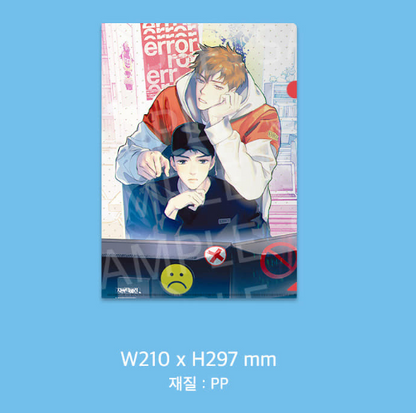 [Pre-order] [20th Anniversary] Illustration Suede Poster + L Holder 02