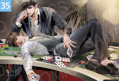 [Pre-order] [20th Anniversary] Illustration Suede Poster + L Holder 01