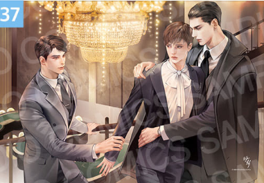 [Pre-order] [20th Anniversary] Illustration Suede Poster + L Holder 01