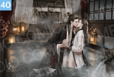 [Pre-order] [20th Anniversary] Illustration Suede Poster + L Holder 01