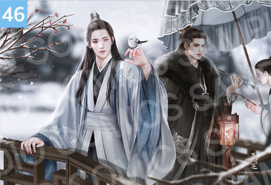 [Pre-order] [20th Anniversary] Illustration Suede Poster + L Holder 01